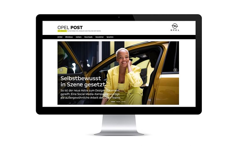 Opel Post ganz neu: Web-Magazin moderner, opulenter, besser nutzbar